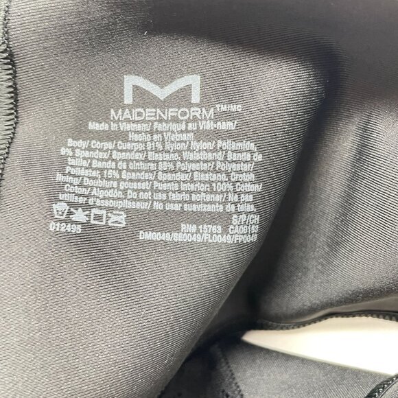 Maidenform Shaping Thong Firm Womens Size Small Black Lave - Picture 8 of 8